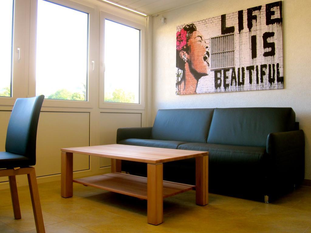 Ferienwohnung Am Ziegelbach 헤힝겐 외부 사진